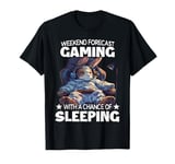 Gamer T Cozy Gaming Outfit Relax Gaming Cute Gamer Sleep T-Shirt