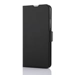 Wave Book Case suojakotelo Xiaomi Redmi Note 12 4G musta