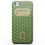 Coque Smartphone Cahier Serpentard - Harry Potter pour iPhone et Android - Samsung S9 - Coque Simple Matte