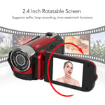 D90 1080P 16MP Digital Camera 2.4 Inch Rotatable Screen Camcorder 16X Zoom REL