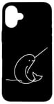 Coque pour iPhone 16 Plus Arctic Ocean Arctic Marine Life Licorne de la mer Narval