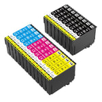 20 Pack 18XL Ink Cartridges Multipack Compatible for Epson 18 XL for Epson Expression Home XP-322 XP322 XP-305 XP305 XP-312 XP312 XP405 XP-202 XP-215 XP-415 XP-422 XP-405 XP-225 XP-412 XP-425 Printer