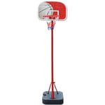 YFFSS Basketball Hoop Basketball System Height Adjustable Portable Backboard System Stand Goal Basketball Equipment Suitable for Youth Adults Family Indoor Outdoor Use