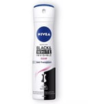 Nivea Deo Spray Invisible For Black & White Clear 48H Effective Protection 150Ml