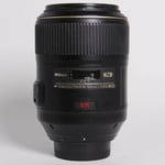 Nikon Used AF-S VR Micro-Nikkor 105mm f/2.8G IF-ED Macro Lens