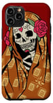 iPhone 11 Pro Dia De Los Muertos Day of The Dead Mara De Flor Sugar Skull Case