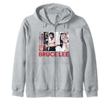 Bruce Lee Enter The Dragon Epic Scream Zip Hoodie