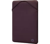 HP Reversible 14.1" Laptop Sleeve - Mauve, Silver/Grey,Purple