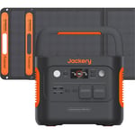 Générateur Electrique Solaire Portable Jackery Explorer 1000 Plus avec 2 * 100W Panneaux Solaires, 1264Wh Batterie LiFePO4, Capacité Extensible à 5kWh pour Plein Air/Camping-car/Urgence