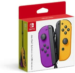 Nintendo Switch Joy-Con Wireless Controller Neon Purple and neon Orange JAPAN