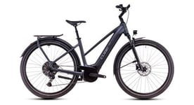 Vtc electrique cube touring hybrid pro 625 trapeze shimano cues 11v 625 wh 700 mm gris metallic 2025