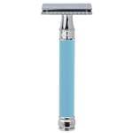 Edwin Jagger Long Handle Blue DE Razor