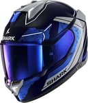 SHARK, Casque Moto intégral SKWAL i3 RHAD Bleu / Gris, S