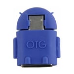 Adaptateur OTG - USB MicroUSB Adaptateur - Bleu