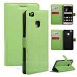 huawei Huawei P9 Lite Pu Wallet Case [Green]