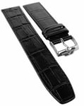 Jacques Lemans Classique Bracelet Montre 22mm Cuir Noir 1-1727A