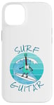 Coque pour iPhone 14 Plus Surf Guitar Guitariste électrique Surfeur Vacances d'été