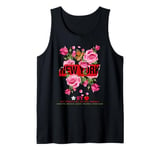 Cool Floral New York City Graphic Design, New York City Tank Top