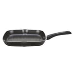 Prestige Griddle Square Frying Grill 28cm Aluminium Pan All Hobs Induction-Black