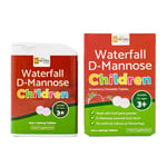 SC Nutra Strawberry Waterfall D-Mannose Tablets for Children - 100 x 2
