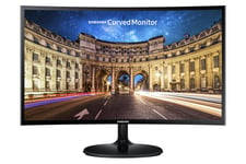 Samsung 24" kaareva Full HD näyttö LC24F390FHRXEN