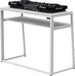 Zomo Detroit 120 DJ Deck Stand CDJ Turntable Mixer Equipment Folding Table White