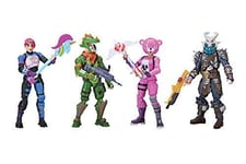 Fortnite Squad Mode 4 Figures Rex, Ragnarok, Brite Bomber and Cuddle Team Leader