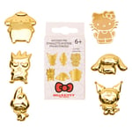 Loungefly Sanrio 50th Anniversary - Hello Kitty Gold Mystery Box Pin (sanpn0268ea)