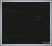 Bosch Pix645hc1e Series 6, Autonomous Hob (Black/Stainless Steel, 60 Cm)