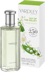 Yardley of London Lily  of Valley Eau de Toilette Perfume for her 50ml | 3 pack