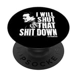 The Walking Dead Shut That Shit Down PopSockets Swappable PopGrip