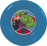 TataWay in viaggio si cresce Marvel Bol bleu pour enfants en plastique Avengers Hulk Thor résistant aux chocs accidentels et réutilisable