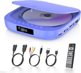 Mini DVD Player, DVD Player for TV 1080P Region Free DVD Player HDMI with HDMI/R