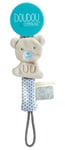 DOUDOU ET COMPAGNIE - Attache-sucette Choco/menthe de la gamme LES ACCESSOIRE...