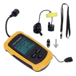 AU Portable Sonar Fish Finder HandHeld Depth Finder Alarm Sensor Detector Fis