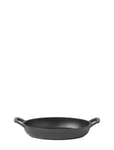 Pillivuyt Gourmet Pan With 2 Handles Oval Garonne Mini Svart