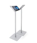 iPad 10.2 Silver Floor Stand Cpl