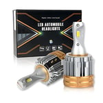 OPP ULITE H7 LED Lampe Frontale Ampoule 86w 8600lm CSP Chip Super Lumineux 6500k xénon Blanc H7 LED Phare CANBUS kit de Conversion sans Erreur, Pack de 2