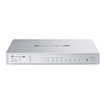 TP-Link Omada Pro 8-Port Gigabit Smart Switch with 4-Port PoE+ 62W PoE Budget: 4x 802.3at/af-compliant PoE+ ports with a total power supply of 62 W.*