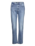 LEVI´S Women 501® Jeans For Women Light Indigo - Worn In Blå