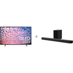 Samsung Q60C 75" 4K QLED TV + HW-Q700D 3.1.2 Dolby Atmos Soundbar -tuotepaketti