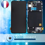 Vitre + Ecran LCD pour Samsung Galaxy A40 SM-A405F 5.9" sur chassis BLANC