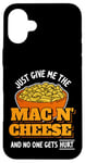 iPhone 16 Plus Macaroni and Cheese Costume Mac and Cheese gifts Case