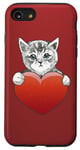 iPhone SE (2020) / 7 / 8 Valentine’s Day Kitten Art | Cute and Romantic Design Case