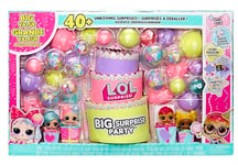 L.O.L. Surprise! 120957-EUC Big Collectible Dolls, 40+ Surprises, 5 Unboxing Experiences, Fashions, Sand, Gel Crush, Shell Smash, Fluff, Party Confetti, Present for Girls Ages 4+