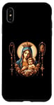 iPhone XS Max Holy Rosary Virgin Mary Baby Jesus Catholic Rosary Mysteries Case