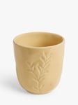 John Lewis Floral Debossed Stoneware Egg Cup