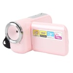 (Pink) 16MP Digital Camera 1080P Kids Video Camera With 16X Digital Zoom