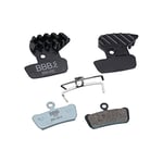 BBB Cycling SRAM Disc Brake Pads I Cooling Fins For Optimal Heat Dissipation I Organic Compound Brake Pads I DiscStop Coolfin BBS-39C