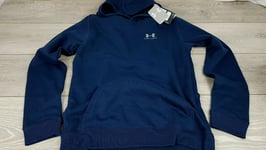 Brand New Under Armour UA Boys Coldgear YXL Hoodie Sweatshirt Navy P483